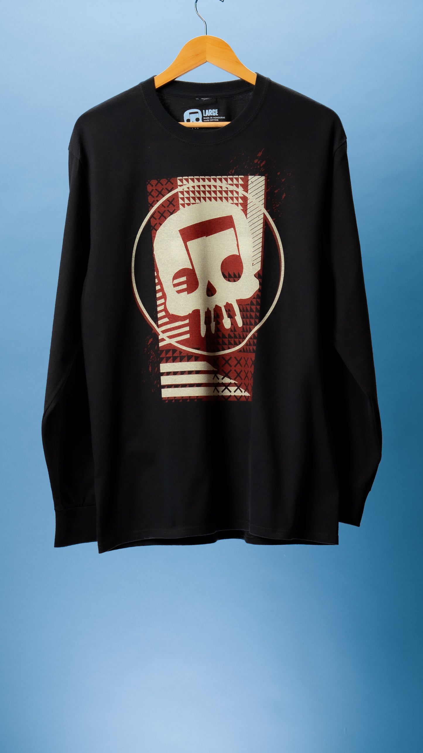 JT Music Skull Long Sleeve Tee