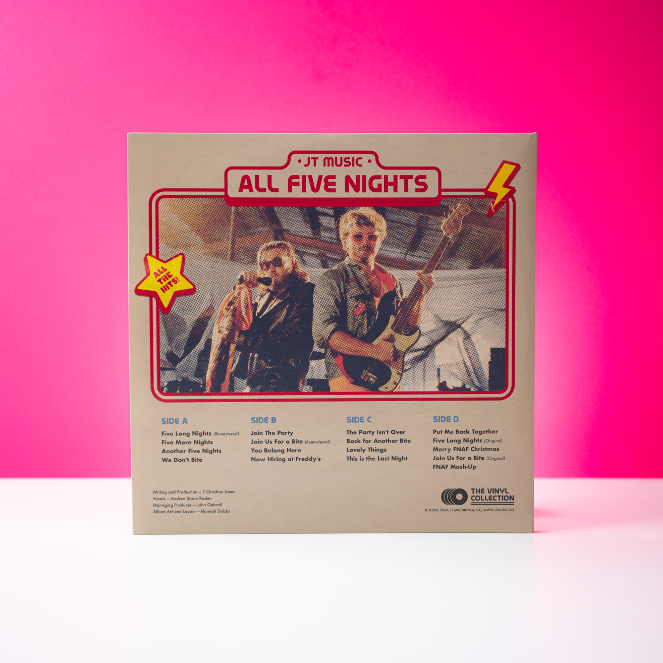 All Five Nights Vinyl by JT Music