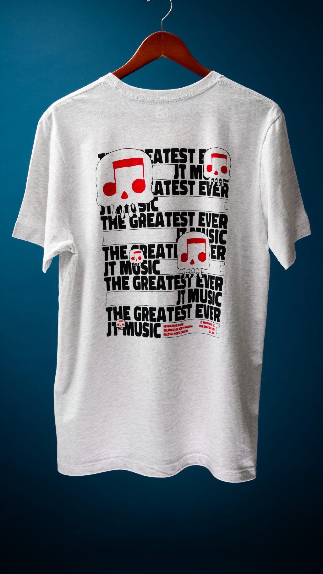 JT Music Sword and Skulls Tee