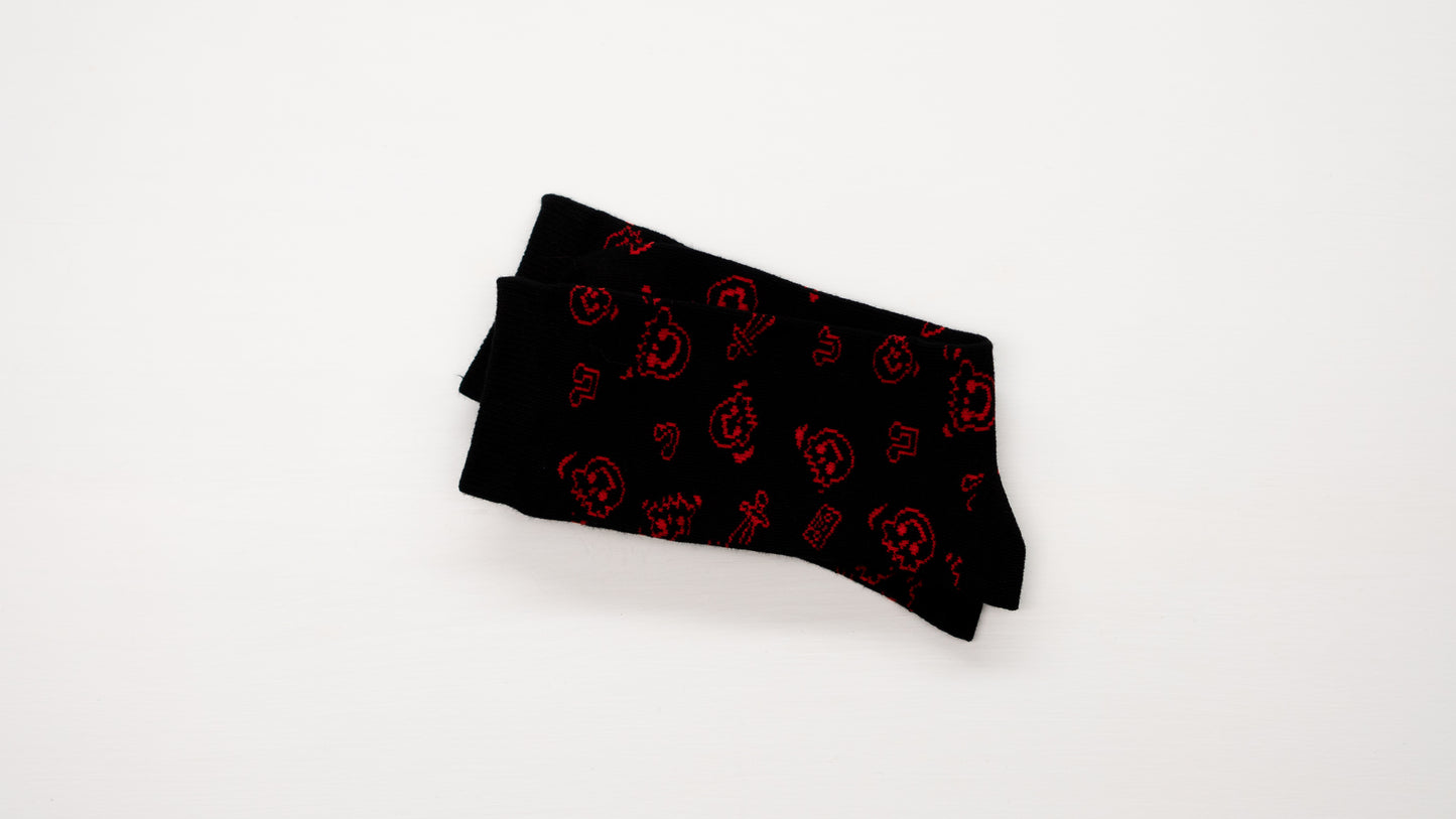 JT Music Skull Socks