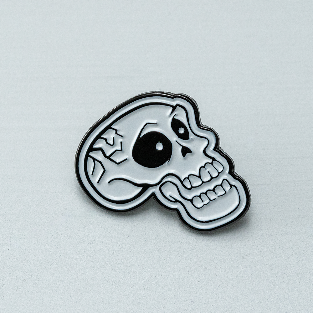 JT Music Old School Logo Pin