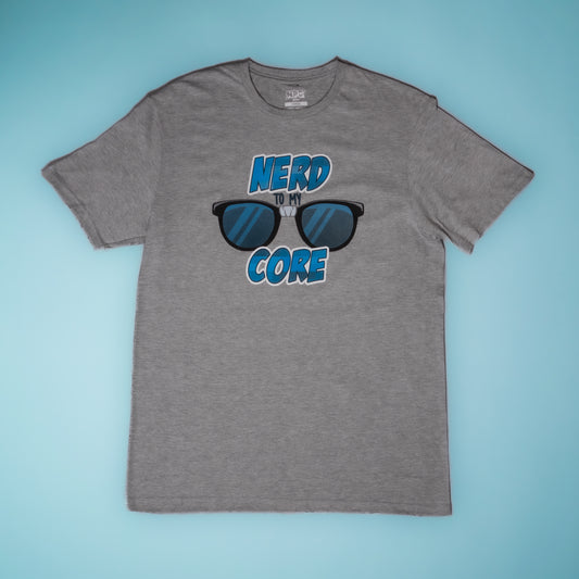 NPC "Nerd To My Core" Tee