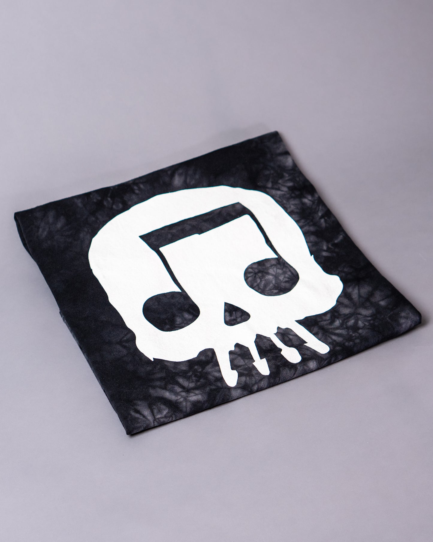 JT Music Tie-Dye Logo Tee (Black)