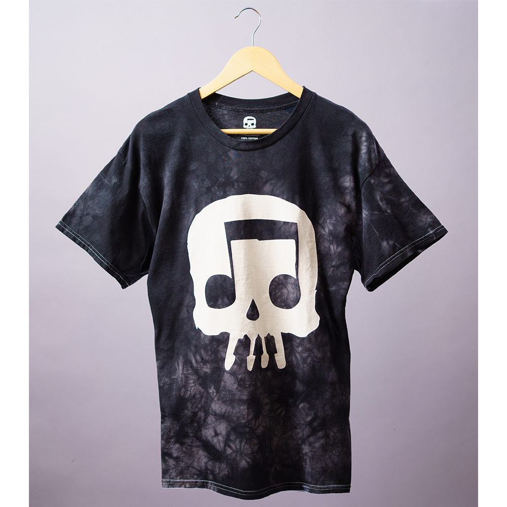 JT Music Tie-Dye Logo Tee (Black)